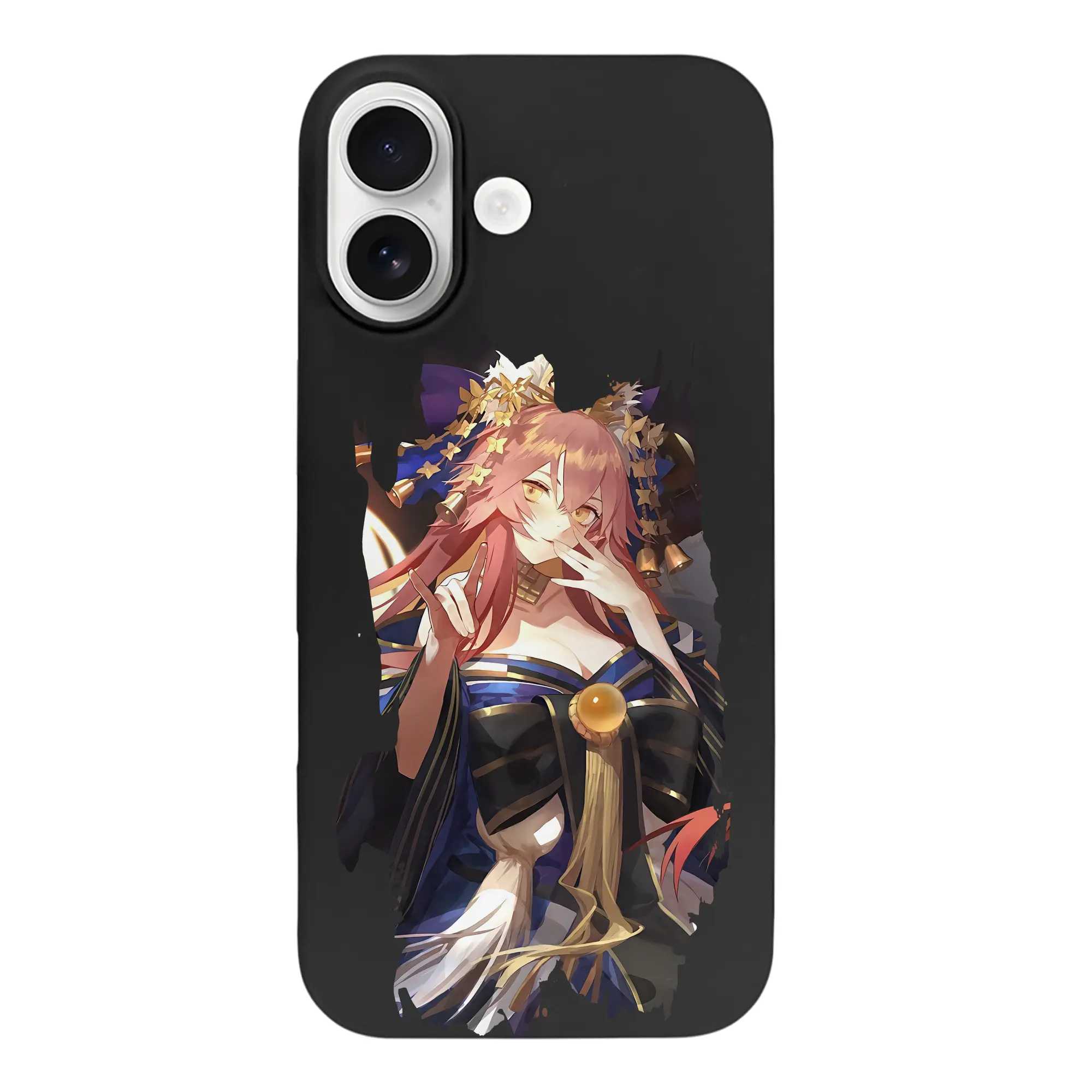 FGO グッズ,玉藻の前 - iPhone 17 シリーズ シリコンケース 薄型 耐衝撃 指紋防止 ソフトタッチカバー 精密フィット 傷防止 保護ケース iPhone 17/17 Air/17 Pro/17 Pro Max 対応
